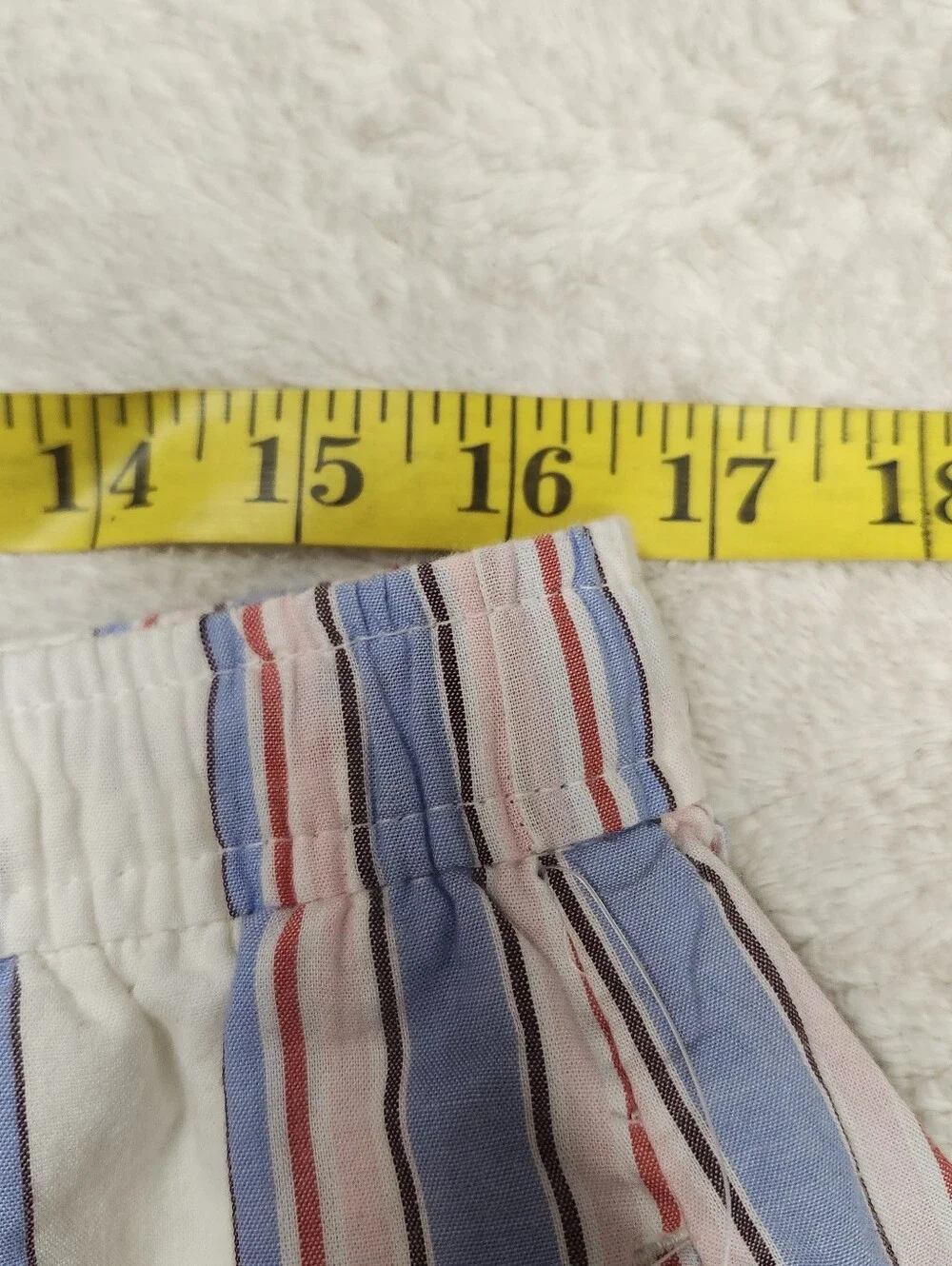 • Old Navy High-Waisted Drapey Skirt Shorts Striped Size Large NWT Multicolor